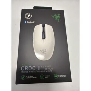 Razer Orochi V2 Wireless Gaming Mouse - White Has A Rip But Original Seal Intact